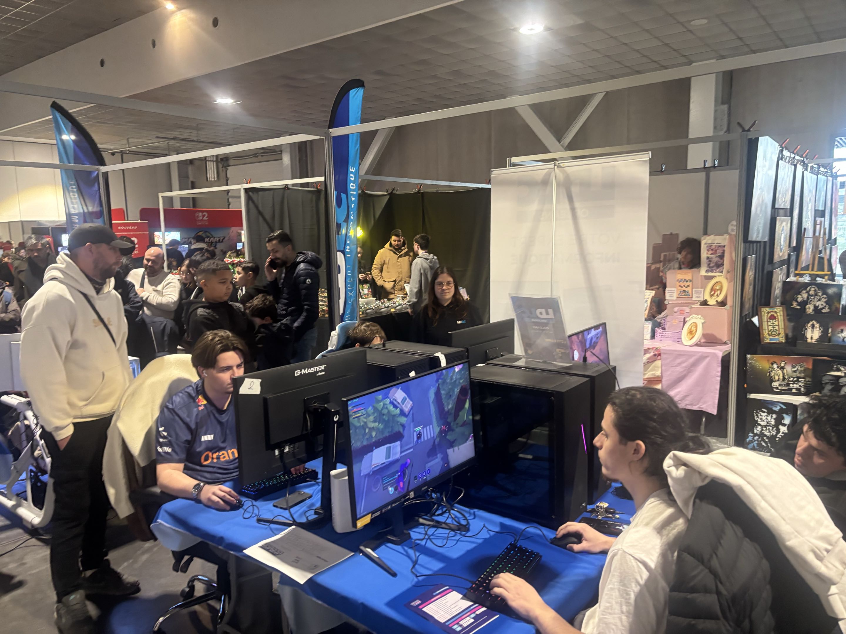 Salon Gaming Expo à Comet